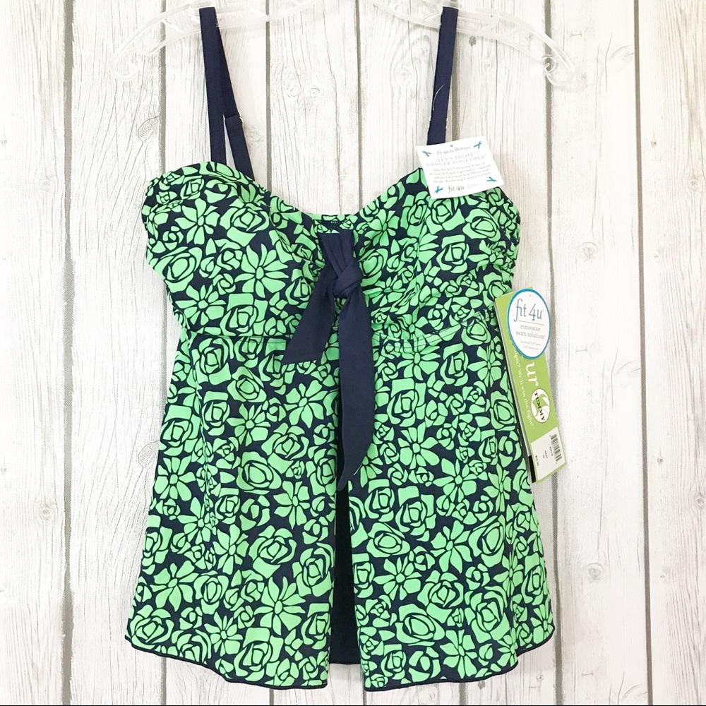 FIT 4 U Swim Tank Top NWT Size: 10
